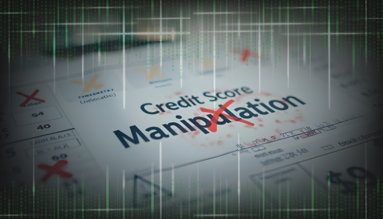 Uncovering Credit Score Manipulation