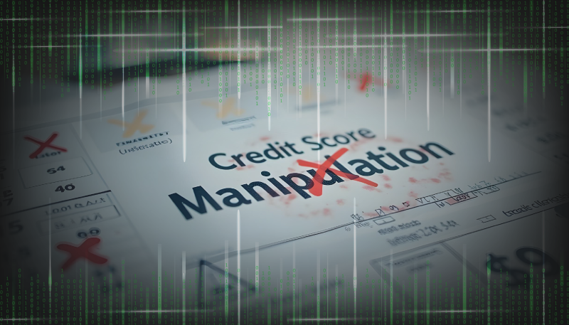 Uncovering Credit Score Manipulation